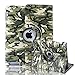 HDE Rotating iPad Case Magnetic Folding Leather Cover Folio Flip Stand for Apple iPad 2 iPad 3 iPad 4 (Green Camo)