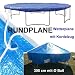 Wetterplane Abdeckung f. Trampolin & Pool bis 430 � ABDECKPLANE P7