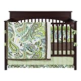 My Baby Sam Lime Paisley Splash Bedding Collection