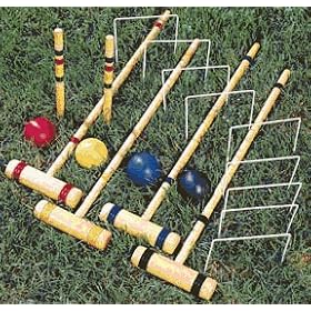 TMI 10-08304 Croquet Set - 4 Player by TMI