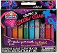 Elmer's Washable Glitter Glue Pens, Pack of 10 Pens, Classic Rainbow and Glitter Colors (E199)