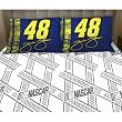Jimmy Johnson Nascar Sheet Set (Twin) Jimmy Johnson Nascar Sheet Set (Twin)