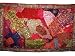Christmas Gift-bright Galaxy Beaded Vintage India Decor Sari Wall Hanging Throw 70"x44"