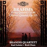 Brahms - String Quintet,Op 88; Clarinet Quintet, Op 115