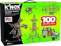 K'NEX 100 Model Building Set - 863 Pieces - Ages 7+ Engineering Educational Toy
