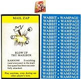 Mail Zap Blow Up the Mail Box Card for 1985 Wabbit Wampage Adventure Board Game