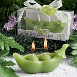 Baby Keepsake: Two Peas in a Pod Collection candles