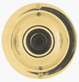 Heath Zenith #VSRP Round BRS/BLK Push Button