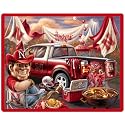 Nebraska Cornhuskers Tailgate Print 48'' x 60'' Fleece Blanket