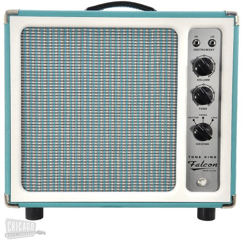 Tone King Falcon 12W 1x10 Combo - Turquoise & White On Sale