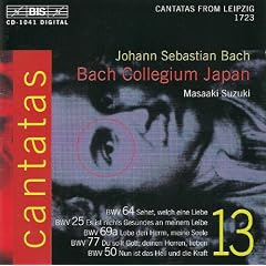 Bach, J.S.: Cantatas, Vol. 13 (Suzuki) - Bwv 25, 50, 64, 69a, 77