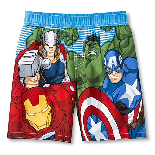 Marvel Little Boys' Avengers swim trunks