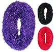 Ladies Shaggy Magic Snood Scarf By RJM GL291