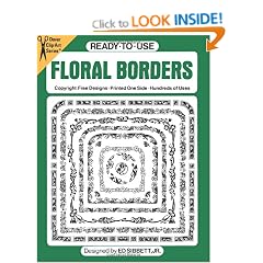 Ready-to-Use Floral Borders