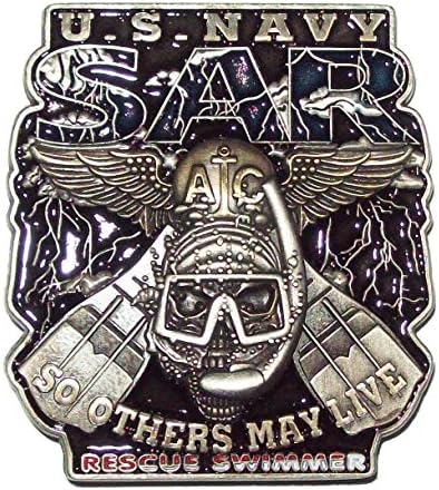 US Navy SAR Swimmer Challenge Coin
