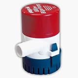 Rule 800 GPH Round Non-Automatic Bilge Pump w Rule-A-Matic Float Switch - 12v
