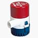 800 GPH Round Non-Automatic Bilge Pump w/ Rule-A-Matic Float Switch