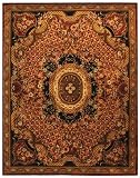 wool area rugs Safavieh Classic CL304B Burgundy 8 3 x 11 Handmade Wool Area Rug