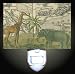 African Plains I Decorative Night Light