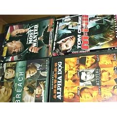 Most Wanted , Mission Impossible 3 , Alpha Dog , Breach : Crime Action 4 Pack Collection