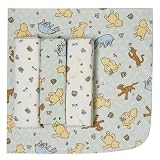 Crown Crafts Classic Pooh Receiving Blankets 4-pk. - Sage