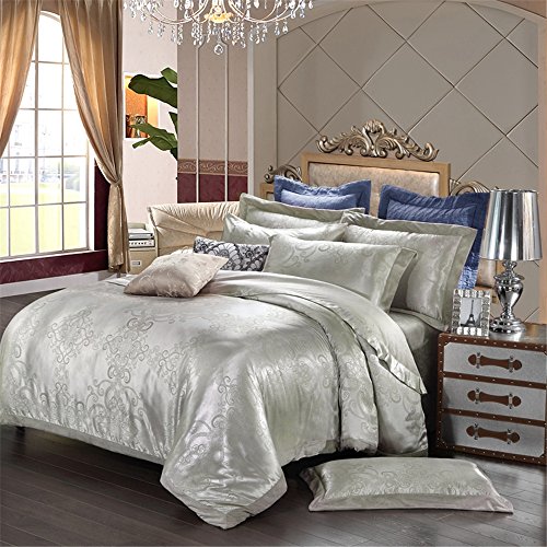 Pinzon 400-Thread-Count Hotel Stitch 100% Cotton Sateen Duvet Cover Set ( King, TE-16)