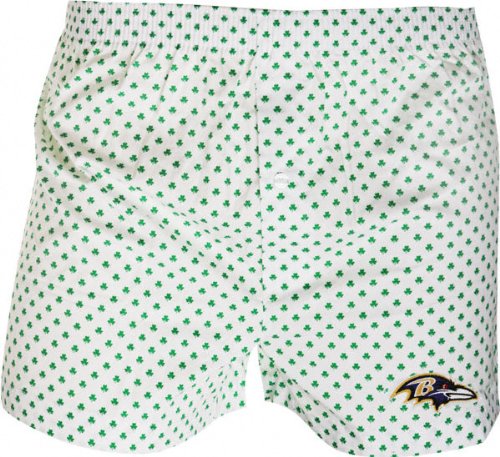 Buy Baltimore Ravens Shamrock Boxer Shorts