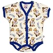 Infant Chicago Cubs Allover Print French Onesie