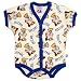 Infant Chicago Cubs Allover Print French Onesie