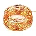 Copper Wire Light Strings, LTROP 33ft 100 LED Battery Powered Starry String Lights, Ambiance Lighting Décor Rope Light for Outdoor, Garden, Home, Party, Christmas (Battery Not Included)-Warm White