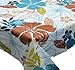 Home Bargains Plus Summer Floral Vinyl Flannel Back Tablecloth - 52