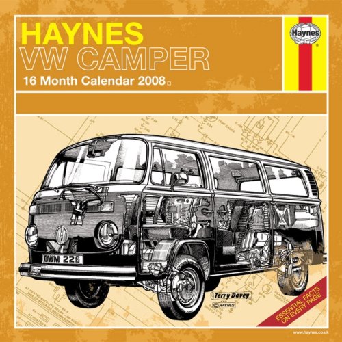 Haynes VW Transporter Square Calendar 2008