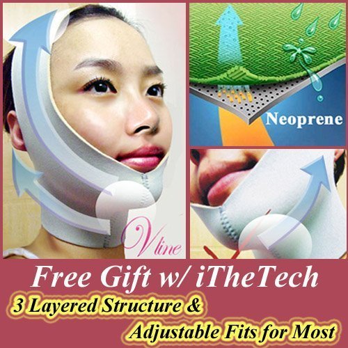[made in korea] anti-aging wrinkle free uplift face mask belt ** …