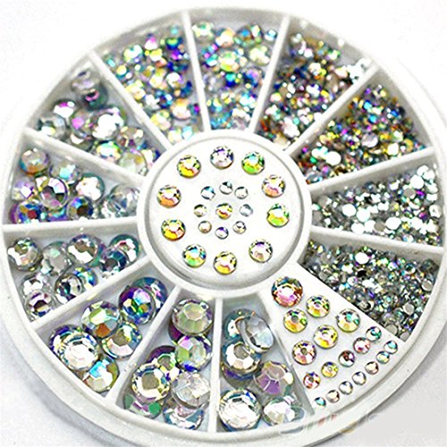 GUAngqi Nail Art Manicure Wheels 3D Nail Art Decorations