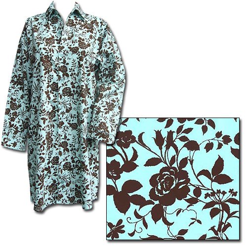 The Cat's Pajamas Rosette Non-Flannel Nightshirt Small