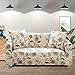 Lamberia Printed Sofa Cover Stretch Couch Cover Sofa Slipcovers for Couches and Loveseats with One Free Pillow Case (Blooming Flower, Loveseat)