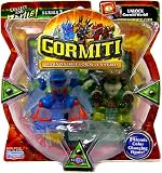 Gormiti Series 2 Action Figure 2-Pack Helico The Wary and Spores The Terrible (Random Colors)