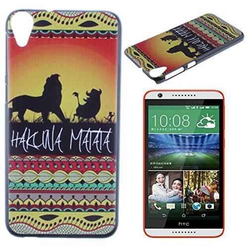HTC Desire 820 Case, IVY Lion Graphic,Snap-on PC Hard Case Cover Skin For HTC Desire 820
