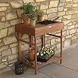 Esschert Design Hardwood Potting Table