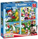 Disney Mickey Mouse Clubhouse 4-in-1 Jigsaw Puzzles (4 / 6 / 9 / 16 Pieces)