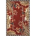 Safavieh Chelsea Rooster Garden Red Wool Rug, 1 ft 11 in x 2 ft 11 in
