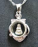 Fashion Jewelry ~ Sterling Silver Kwan Yin Pendant