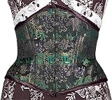 Green Satin Corset