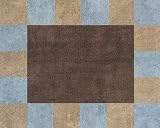 Soho Blue and Brown Accent Floor Rug