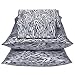 - Zebra Print Satin Sheet Set - Queen