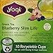 Yogi Tea EcoCup, Green Tea Blueberry Slim Life, 10 Count (Pack of 6)