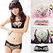 PanDaDa Womens Seamless Bra Sets Lace Leopard Underwear Push Up Panties Briefs