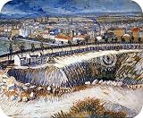 van Gogh Art Outskirts of Paris near Montmartre MOUSE PAD