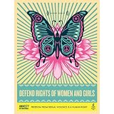 Defend Rights of Women & Girls- Shepard Fairey Poster
