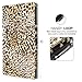 MoKo Case for Fire HD 10 - Slim Folding Cover with Auto Wake/Sleep for Amazon Kindle Fire HD 10.1 Inch Display Tablet (2015 Release Only), Leopard Brown